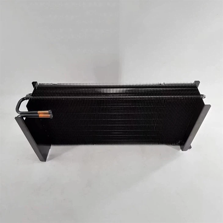 Customized Copper Tube Aluminum Fin Air Water Heat Exchanger Cooling Steam Condenser