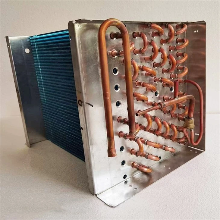 Industrial Large Cooler Copper Tube Aluminum Fin Heat Exchanger Condenser